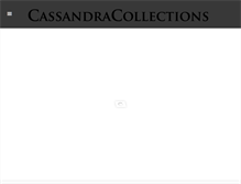 Tablet Screenshot of cassandracollections.com